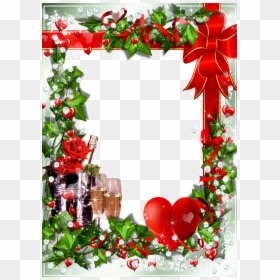 Transparent Christmas Border Design, HD Png Download - png christmas frames