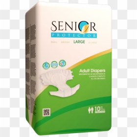 Senior Protector Diapers, HD Png Download - diapers png