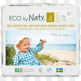 Eco By Naty 4, HD Png Download - diapers png