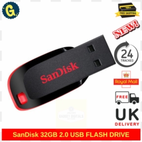 Usb Flash Drive, HD Png Download - usb drive png