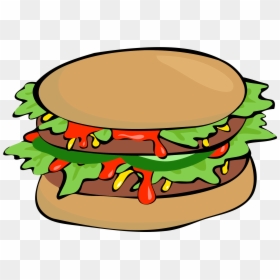 Clip Art Hamburgers, HD Png Download - burger clip art png