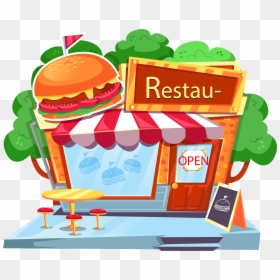 Fast Food Shop Png, Transparent Png - burger clip art png