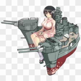 戦艦 少女 R 扶桑, HD Png Download - warship png