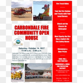 Fire Open House, HD Png Download - flyer background png