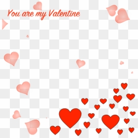 Heart, HD Png Download - valentine borders png