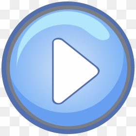 Blue Start Button Icon Transparent Background, HD Png Download - info button png