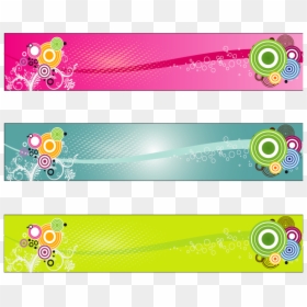 Vector Welcome Banner Design, HD Png Download - colorful banner png