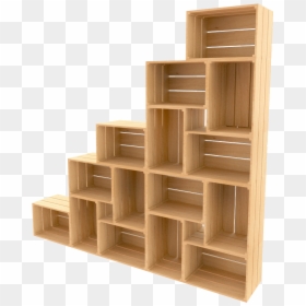 Shelf, HD Png Download - wood shelf png