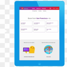 Screenshot, HD Png Download - virgin america logo png