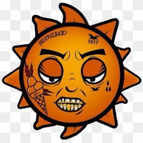 Glo Gang Tattoo Hand, HD Png Download - glo gang png