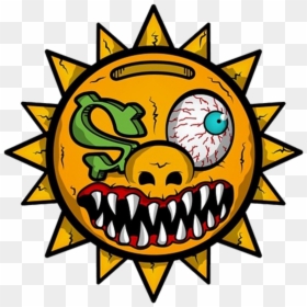 Chief Keef Logo Sun, HD Png Download - glo gang png