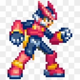 Mega Man Zero Sprite, HD Png Download - zero megaman png