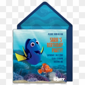 Finding Nemo Punchbowl Invitation, HD Png Download - finding dory characters png