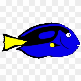 Blue Tang, HD Png Download - finding dory characters png