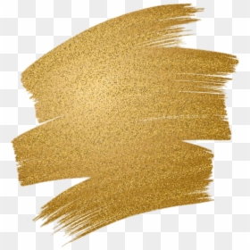 Vector Gold Brush Stroke, HD Png Download - paint frame png