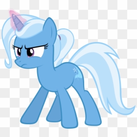 Mlp Trixie Ponytail, HD Png Download - pony tail png
