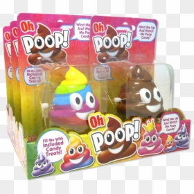 Oh Poop Candy Dispenser, HD Png Download - wind emoji png