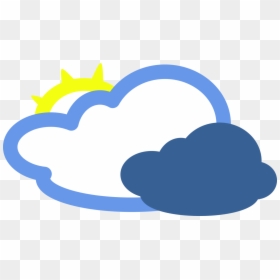 Cartoon Clouds And Sun, HD Png Download - wind emoji png