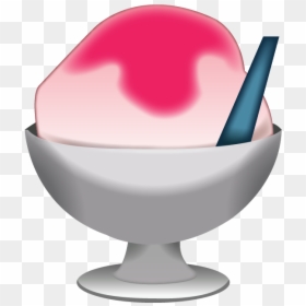 Shaved Ice Emoji Png, Transparent Png - wind emoji png