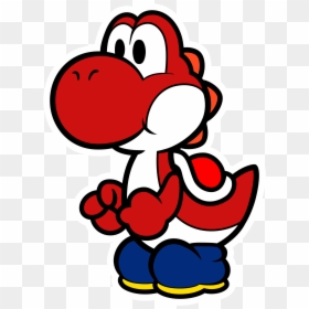 Paper Mario Color Splash Yoshi, HD Png Download - paper mario color splash logo png