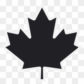Canada Maple Leaf Black, HD Png Download - war thunder logo png