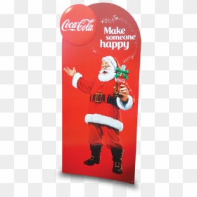 Standee Of Coca Cola, HD Png Download - escarcha png