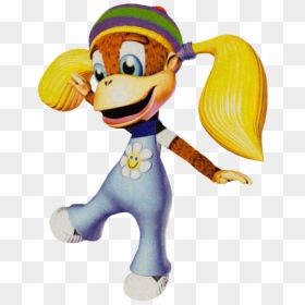 Donkey Kong 64 Tiny Kong, HD Png Download - lanky kong png