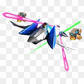 Star Fox 64 3d Arwing, HD Png Download - lanky kong png