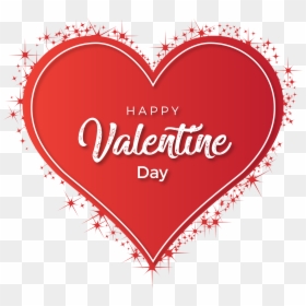 Happy Valentine Day Heart, HD Png Download - happy valentines day text png