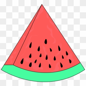 Triangle Objects Clip Art, HD Png Download - watermelon vector png
