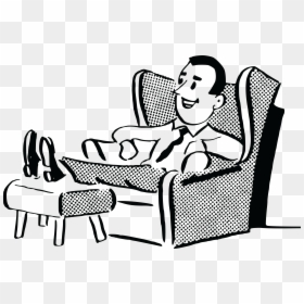 Comfort Clipart, HD Png Download - retro man png