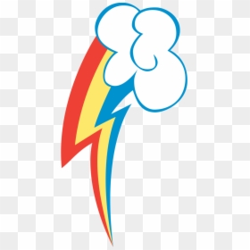Rainbow Dash Cutie Mark Base, HD Png Download - fluttershy cutie mark png