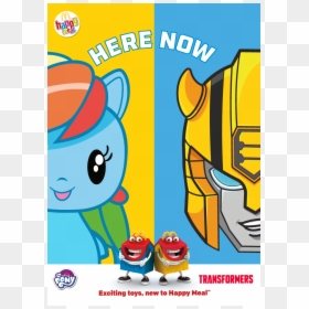 Happy Meal My Little Pony 2018, HD Png Download - fluttershy cutie mark png