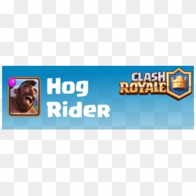 Clash Royale, HD Png Download - clash royale hog rider png