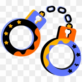 Circle, HD Png Download - handcuffs vector png