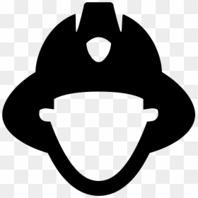 Fireman Icon, HD Png Download - firefighter symbol png