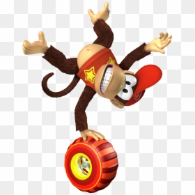 Diddy Kong, HD Png Download - diddy kong racing png