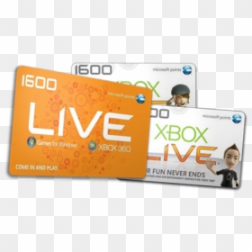 Microsoft Points, HD Png Download - xbox live png