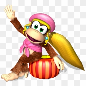 Donkey Kong Country Dixie, HD Png Download - diddy kong racing png