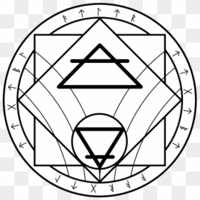 Magi The Labyrinth Of Magic Symbol, HD Png Download - alchemical symbols png