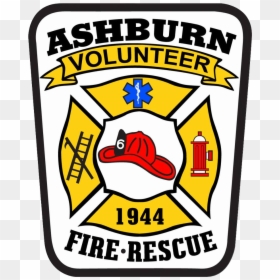 Ashburn Volunteer Fire Rescue Department Logo, HD Png Download - firefighter symbol png