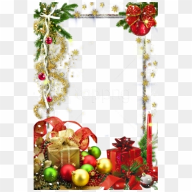 Transparent Background Christmas Frames, HD Png Download - christmas picture frames png