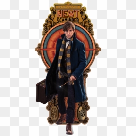 Fantastic Beasts And Where To Find Them Art, HD Png Download - newt scamander png