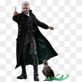 Gellert Grindelwald Action Figure, HD Png Download - newt scamander png