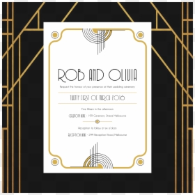 Art, HD Png Download - great gatsby border png