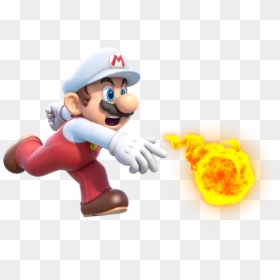 Super Mario 3d World Fire Mario, HD Png Download - 16 bit mario png
