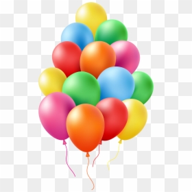 Transparent Happy Birthday Stickers, HD Png Download - real balloon png