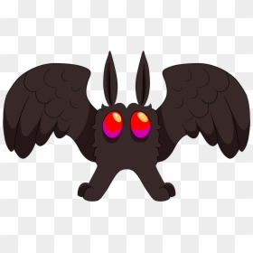 Mothman Cartoons, HD Png Download - mothman png