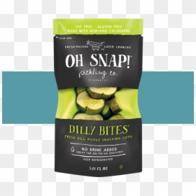 Oh Snap Dill Pickles, HD Png Download - pickle.png