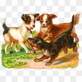 Vintage Puppy Png, Transparent Png - sad puppy png